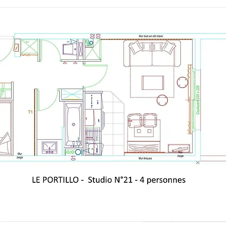 Le Portillo - Piscine - Pour 4 Personnes Mae-5033 Apartmán Eaux-Bonnes